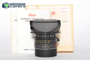 LEICA ライカ ELMARIT-M 28mm f2.8 エルマリート E46 Leica Elmarit-M 28mm F/2.8 E46 Lens Ver.4 Pre-ASPH. Black 11809