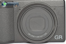 Load image into Gallery viewer, Ricoh GR IIIx Compact Digital Camera Black w/Extra Battery *EX+ in Box*