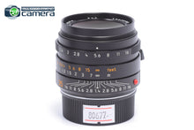 Load image into Gallery viewer, Leica Summilux-M 35mm F/1.4 ASPH. FLE 6Bit Lens Black 11663 *MINT-*
