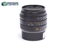 Load image into Gallery viewer, Leica Summilux-M 35mm F/1.4 ASPH. FLE 6Bit Lens Black 11663 *MINT-*