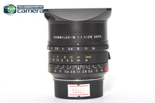 Load image into Gallery viewer, Leica Summilux-M 28mm F/1.4 ASPH. Lens Black 11668 *MINT-*