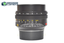 Load image into Gallery viewer, Leica Noctilux-M 35mm F/1.2 ASPH. Lens Black 11635 *MINT in Box*