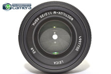 Load image into Gallery viewer, Leica Noctilux-M 35mm F/1.2 ASPH. Lens Black 11635 *MINT in Box*