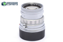 Load image into Gallery viewer, Leica Summicron M 50mm F/2 Rigid Early Ver. Lens Silver/Chrome