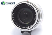 Load image into Gallery viewer, Leica Summilux-M 35mm F/1.4 ASPH. FLE Ver.1 Lens Silver 11675 *MINT-*