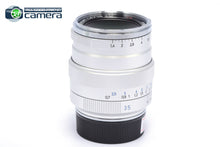 Load image into Gallery viewer, Zeiss Distagon 35mm F/1.4 ZM Lens Silver Leica M-Mount *MINT*