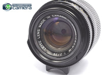 Load image into Gallery viewer, Leica Summicron-M 35mm F/2 Lens *Bokeh King* Ver.4 Canada *EX*