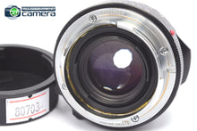 Load image into Gallery viewer, Voigtlander Nokton 35mm F/1.4 VM Lens Leica M-Mount *EX+*