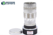 Load image into Gallery viewer, Leica Leitz Elmar M 90mm F/4 Lens 3 Elements Silver/Chrome