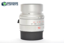 Load image into Gallery viewer, Leica APO-Summicron-M 50mm F/2 ASPH. Lens Silver 11142 Serial No. 47** *MINT*