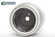 Load image into Gallery viewer, Leica APO-Summicron-M 50mm F/2 ASPH. Lens Silver 11142 Serial No. 47** *MINT*