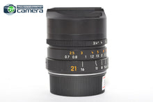 Load image into Gallery viewer, Leica Super-Elmar-M 21mm F/3.4 ASPH. Lens Black 11145 *EX*