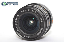 Load image into Gallery viewer, Leica Super-Elmar-M 21mm F/3.4 ASPH. Lens Black 11145 *EX*