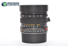 Load image into Gallery viewer, Leica APO-Summicron-M 35mm F/2 ASPH. Lens Black 11699 *MINT- in Box*