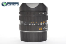 Load image into Gallery viewer, Leica APO-Summicron-M 35mm F/2 ASPH. Lens Black 11699 *MINT- in Box*