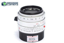 Load image into Gallery viewer, Leica Summicron-M 35mm F/2 ASPH. II Lens Silver 11674 *MINT*
