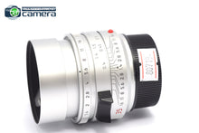 Load image into Gallery viewer, Leica Summilux-M 35mm F/1.4 ASPH. FLE II Lens Silver 11727 *MINT-*
