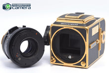 Load image into Gallery viewer, Hasselblad 500C/M 30th Anniversary Gold Edition Camera w/CF 80mm Lens *MINT in Box*