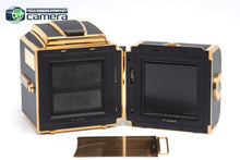 Load image into Gallery viewer, Hasselblad 500C/M 30th Anniversary Gold Edition Camera w/CF 80mm Lens *MINT in Box*