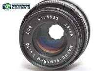 Load image into Gallery viewer, Leica Macro-Elmar-M 90mm F/4 6Bit Lens Kit w/Macro Adapter-M 11629 *MINT- in Box*