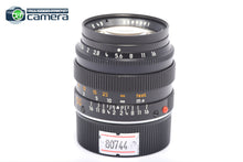 Load image into Gallery viewer, Leica Summilux-M 50mm F/1.4 E43 Lens Black Ver.2 Late *EX+*