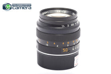 Load image into Gallery viewer, Leica Summilux-M 50mm F/1.4 E43 Lens Black Ver.2 Late *EX+*