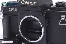 Load image into Gallery viewer, Canon F-1 Film SLR Mechanical Camera Black *MINT-*