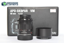 Load image into Gallery viewer, Voigtlander APO-Skopar 90mm F/2.8 Lens Black Leica M-Mount *MINT- in Box*