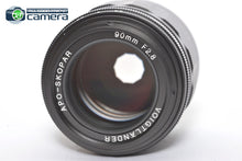 Load image into Gallery viewer, Voigtlander APO-Skopar 90mm F/2.8 Lens Black Leica M-Mount *MINT- in Box*