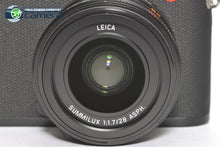 Load image into Gallery viewer, Leica Q2 Digital Camera Black 19050 w/Summilux 28mm F/1.7 Lens *EX+ in Box*(2)