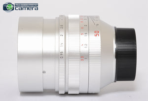 Leica Noctilux-M 50mm F/0.95 ASPH. Lens Silver 11667 *BRAND NEW*