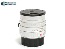 Load image into Gallery viewer, Leica Summilux-M 35mm F/1.4 ASPH. FLE 6Bit Lens Silver 11675 *BRAND NEW*