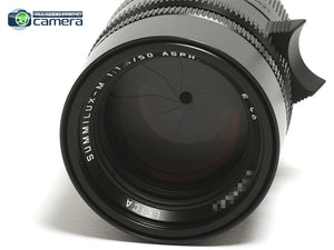 Leica Summilux-M 50mm F/1.4 ASPH. Lens Black Anodized 11891 *BRAND NEW*
