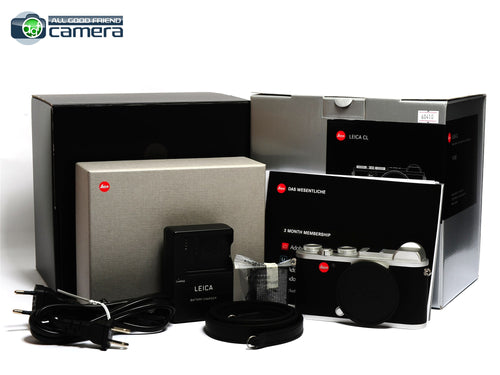 Leica CL Mirrorless Digital Camera Silver L-Bayonet Mount 19300 *BRAND NEW*