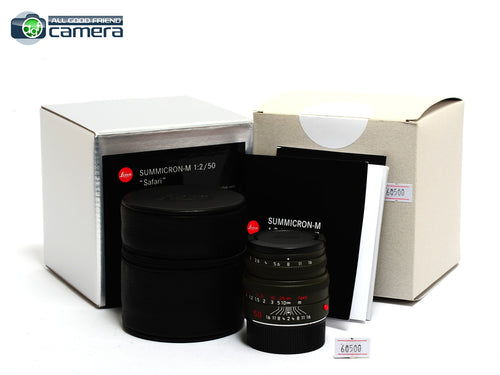 Leica Summicron-M 50mm F/2 Edition Safari Lens *BRAND NEW*