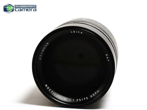 Leica Noctilux-M 75mm F/1.25 ASPH. Lens 11676 *BRAND NEW*
