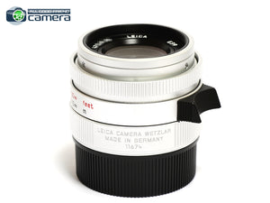 Leica Summicron-M 35mm F/2 ASPH. Lens Silver 11674 *BRAND NEW*