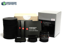 Load image into Gallery viewer, Leica Summicron-M 35mm F/2 ASPH. Lens Black 11673 *BRAND NEW*
