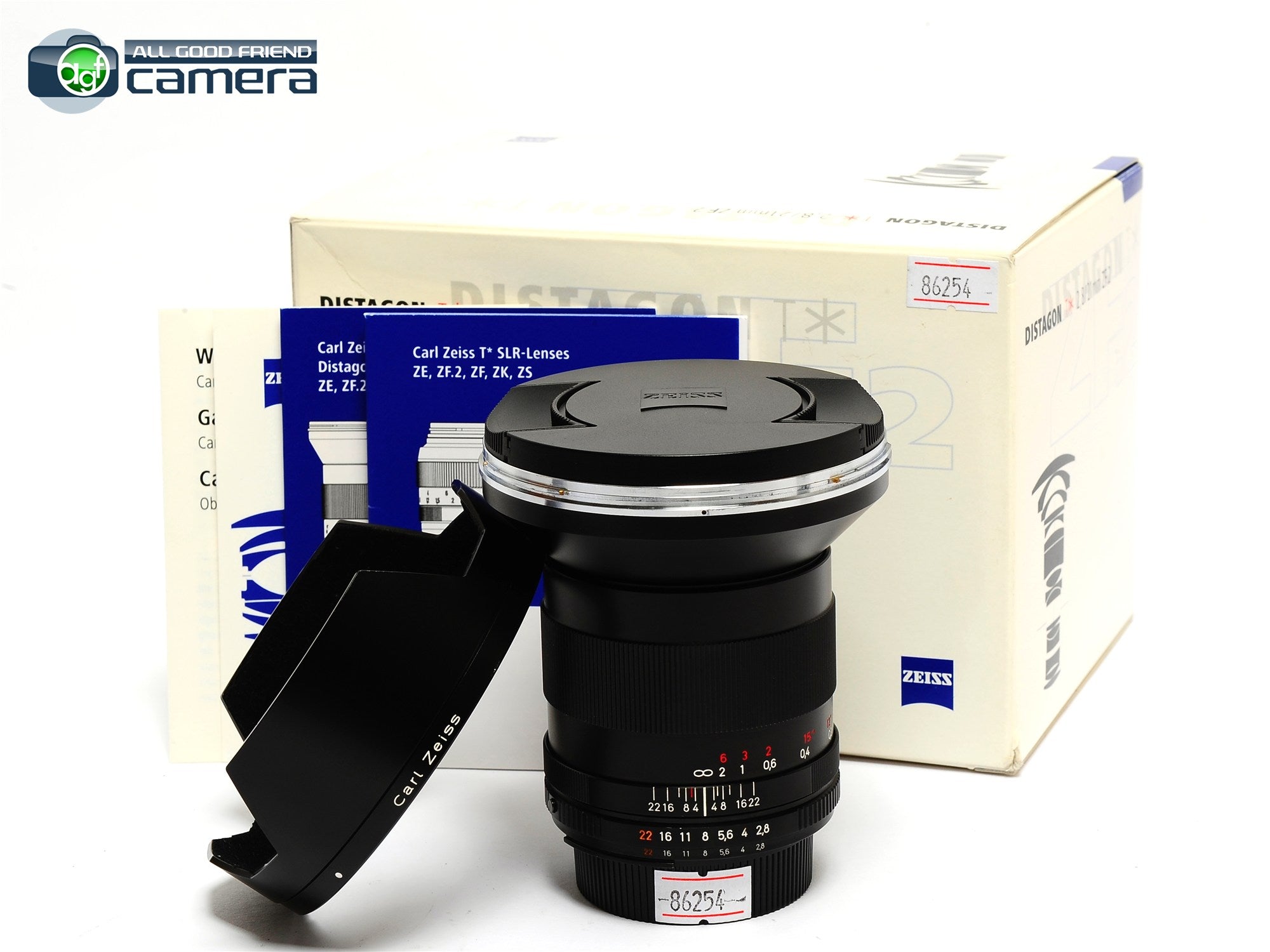 Carl Zeiss Distagon 21mm F/2.8 ZF.2 T* Lens Nikon Mount *EX+ in