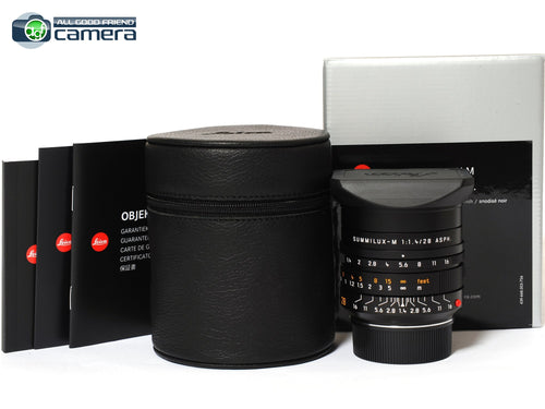Leica Summilux-M 28mm F/1.4 ASPH. Lens Black 11668 *BRAND NEW*