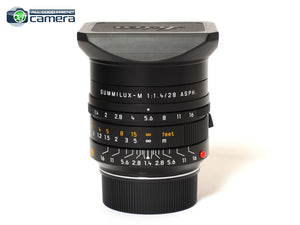 Leica Summilux-M 28mm F/1.4 ASPH. Lens Black 11668 *BRAND NEW*
