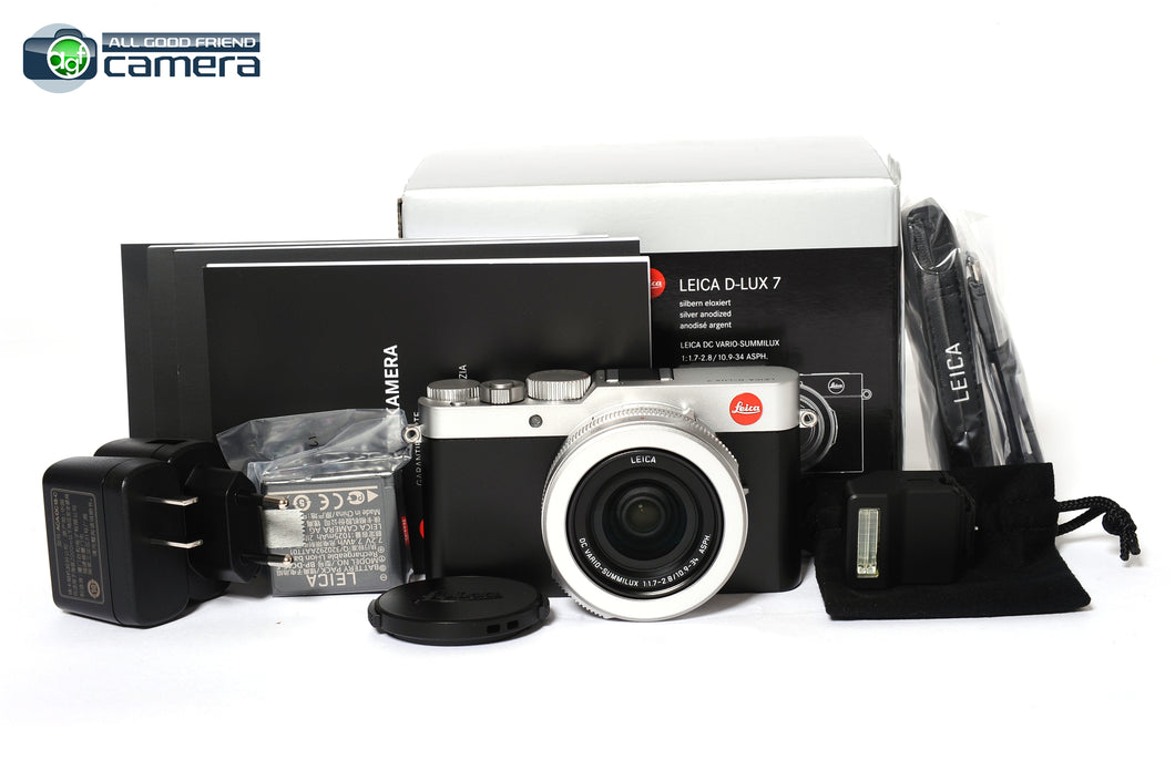 Leica D-LUX 7 Digital Camera Silver w/Vario-Summilux Lens 19115