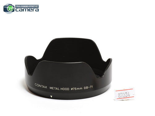 Contax GB-71 Metal Lens Hood for 645 Distagon 45mm F/2.8 Lens *MINT-*