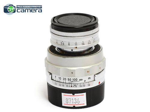 Leica Leitz Elmar 9cm 90mm F/4 Lens M Mount Collapsible