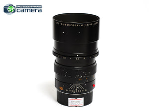 Leica APO-Summicron-M 90mm F/2 ASPH. E55 Lens 6bit Black 11884