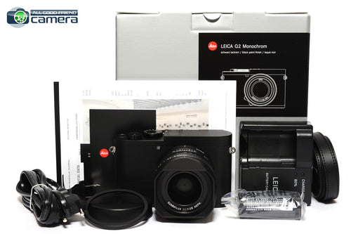 Leica Q2 Monochrom 47.3MP Digital Camera Matte Black 19055 *BRAND NEW*