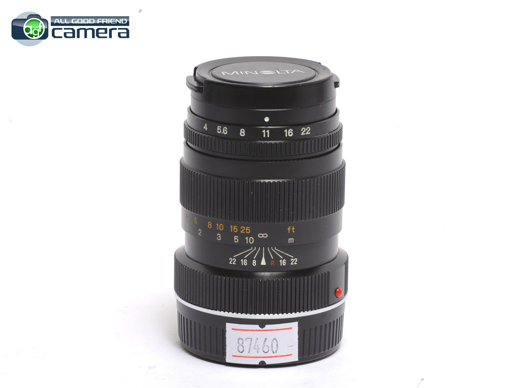 Minolta M-Rokkor 90mm F/4 Lens Leica M Mount *EX+*
