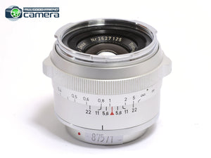Carl Zeiss Distagon 35mm F/4 Lens Silver for Contarex *EX+*
