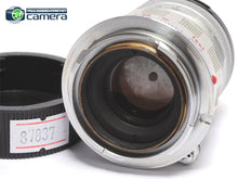 Load image into Gallery viewer, Leica Leitz Summicron M 5cm 50mm F/2 E39 Lens Silver Rigid Late Ver.