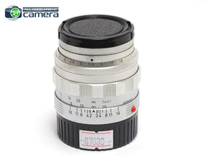 Leica Summilux M 50mm F/1.4 E43 Lens Ver.1 Silver